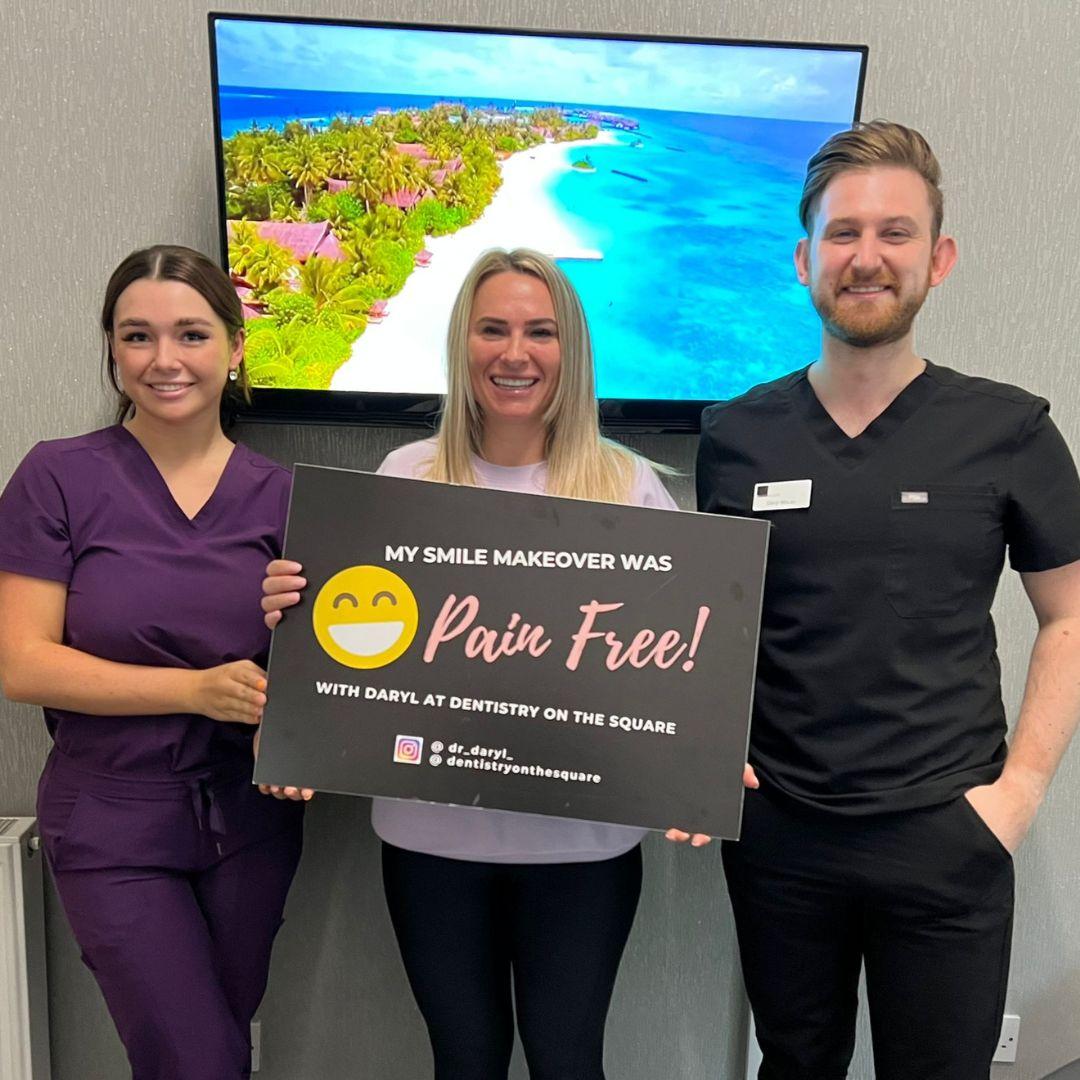 Pain free dentist Glasgow