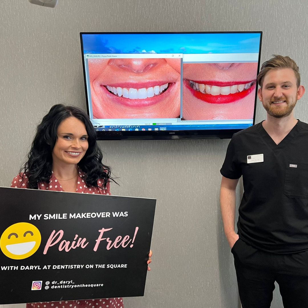 Dentistry On The Square, Pain Free Dentist Glasgow - Treatments Before and after treatment at Dentistry On The Square in Glasgow
