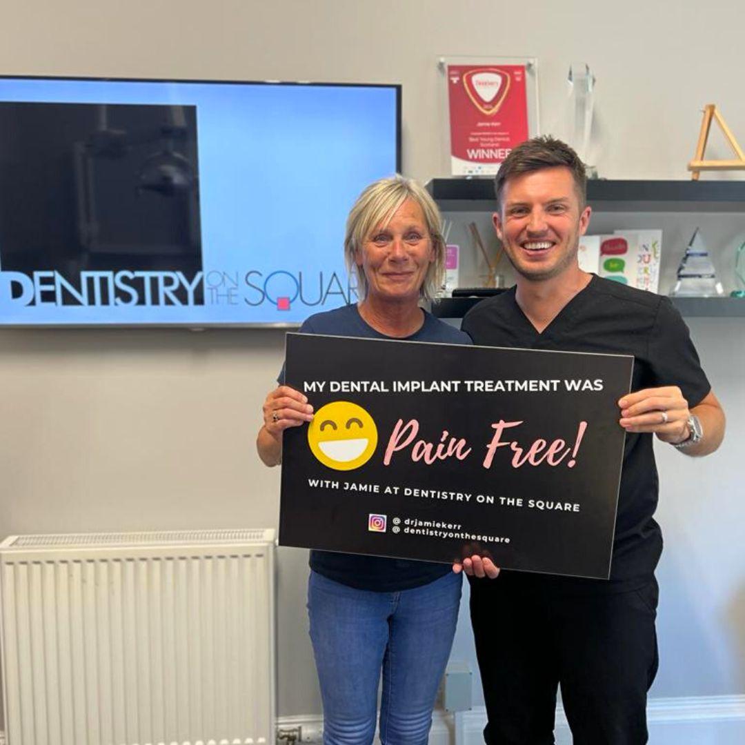 Pain free dentist Glasgow