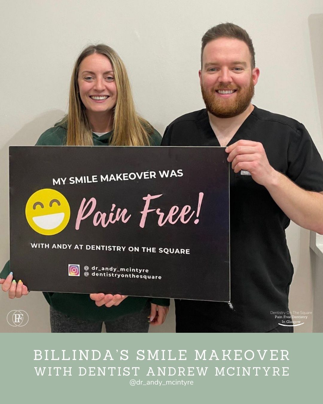 Dentistry On The Square, Pain Free Dentist Glasgow - Patient Stories