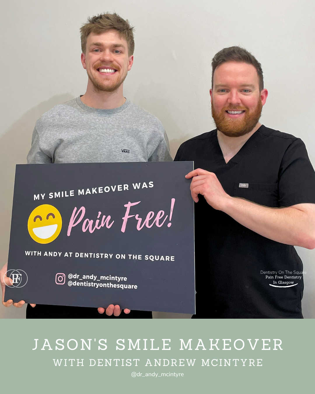 Dentistry On The Square, Pain Free Dentist Glasgow - Patient Stories