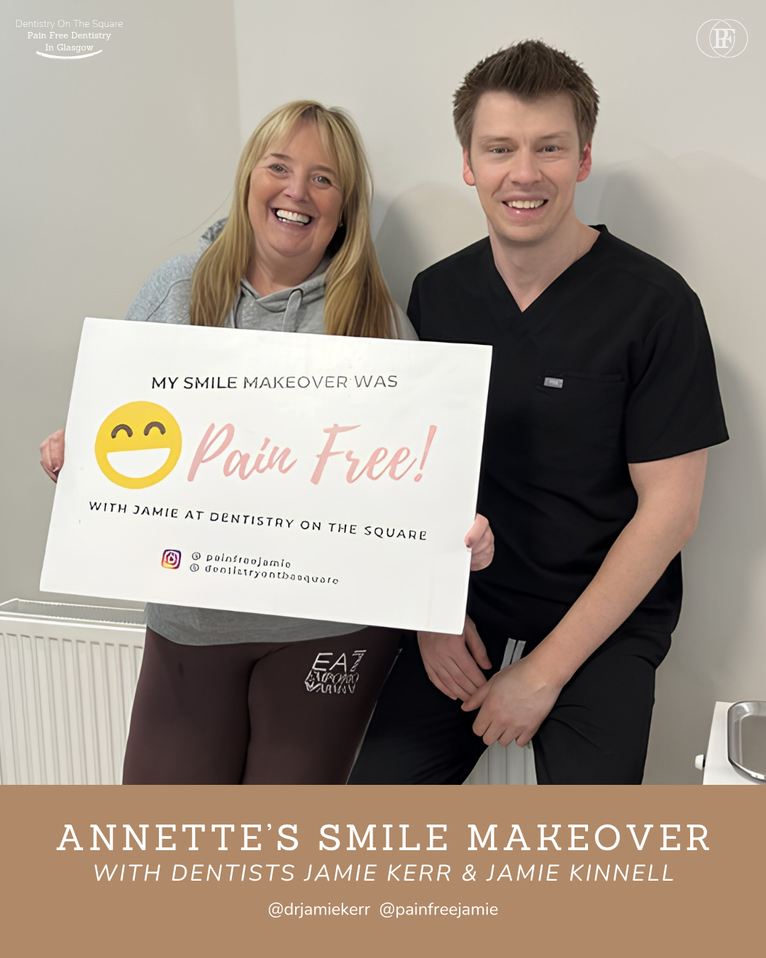 Annette S Smile Story With Jamie Kerr And Jamie Kinnell